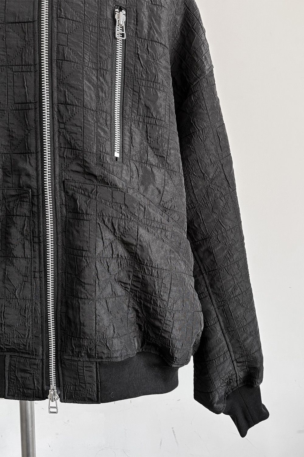 ジャンボMA-1ブルゾン / JUMBO MA-1 BLOUSON / ブラック