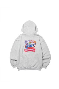 EMBROIDERY HOODIE / グレー