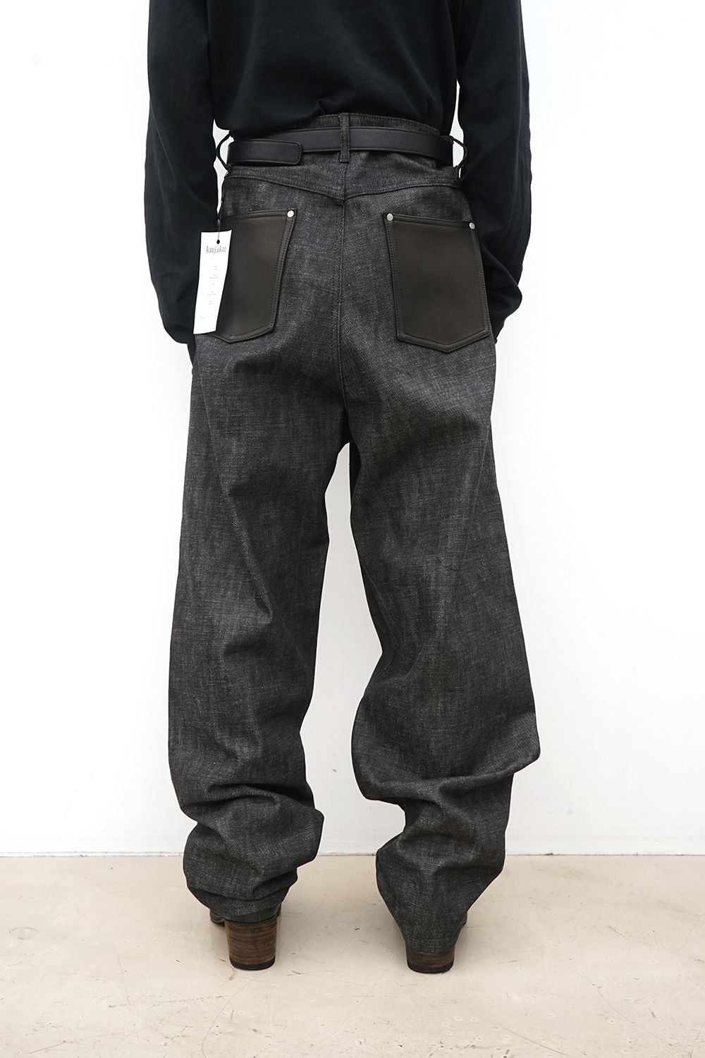 Wide Denim Pants