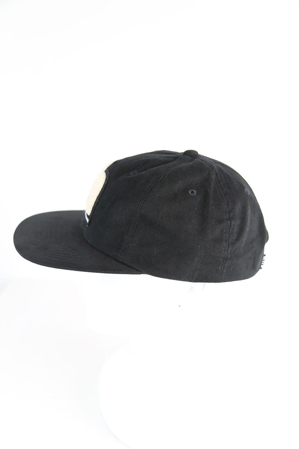 CHENILLE PATCH 6-PANEL HAT / ブラック