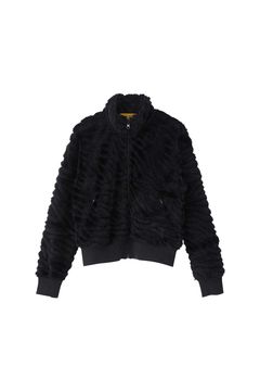 ［ラスト1点］SUPER HYSジャカード ジャンパー / ブラック