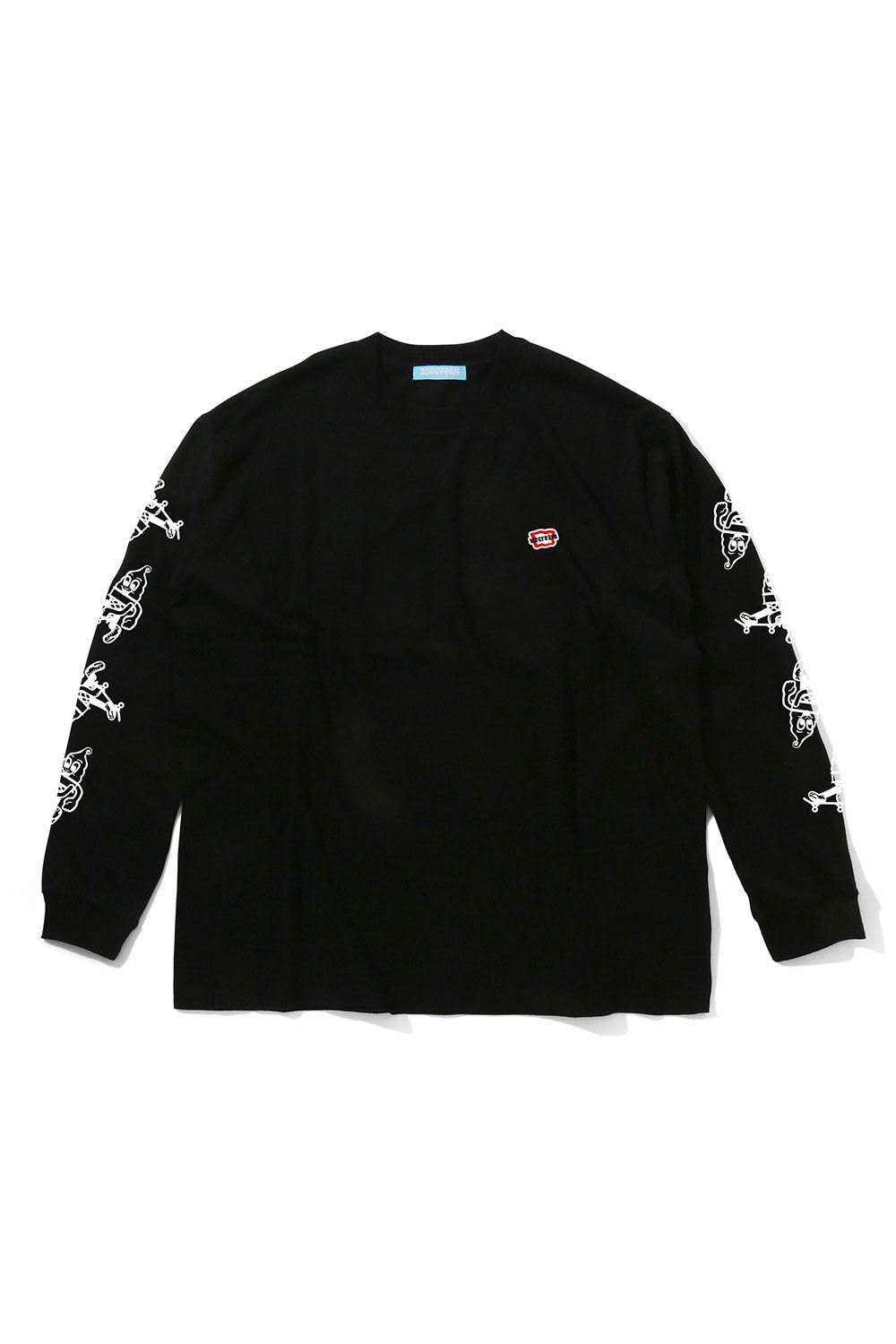 【ICECREAM】COTTON L/S T-SHIRT ICECREAM / ブラック