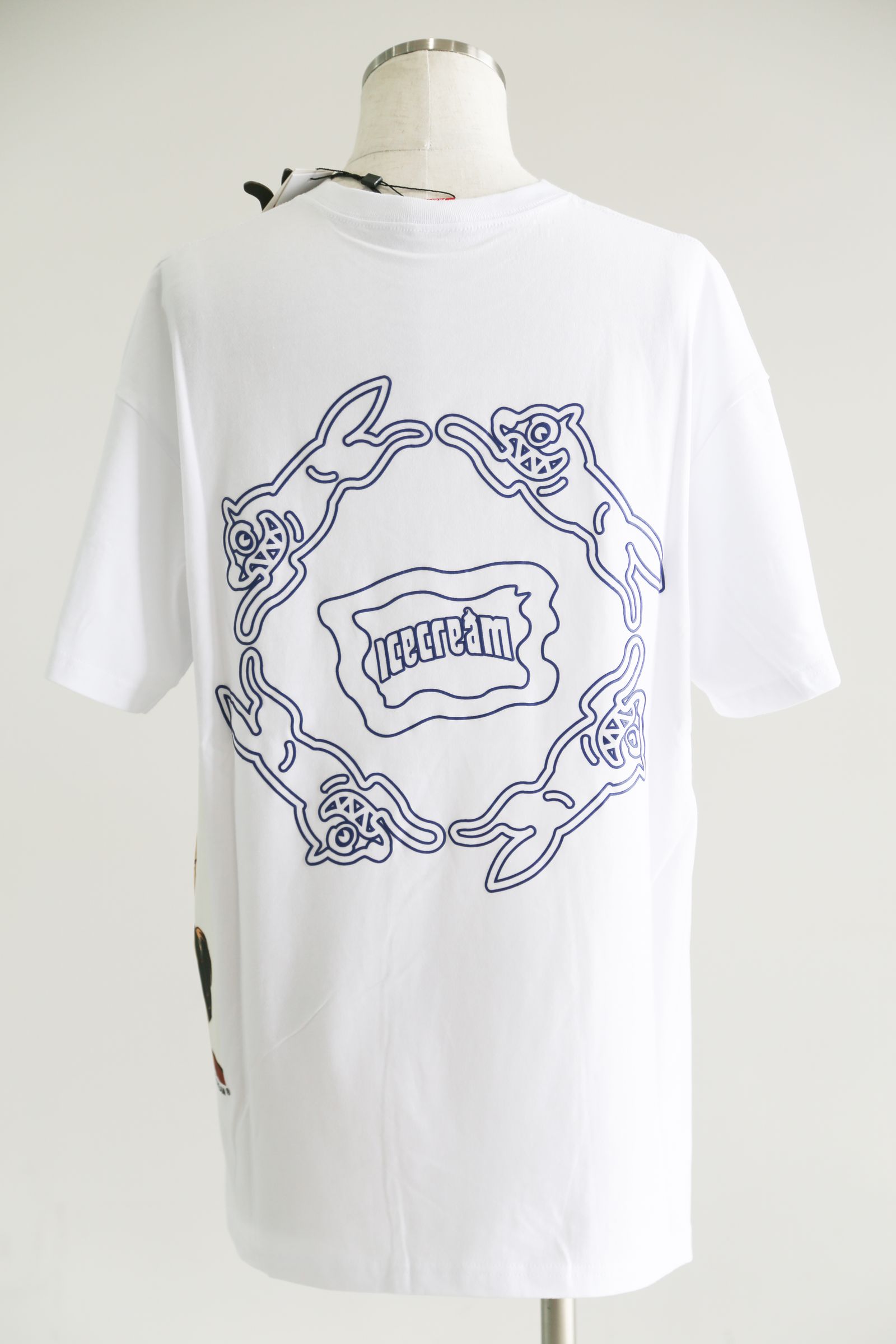 【ICECREAM】I'M THINKING T-SHIRT / ホワイト