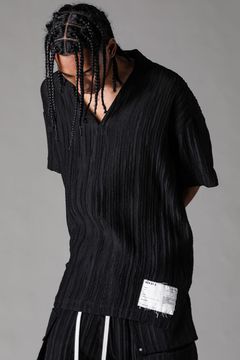 Ripple Sheer Harf Sleeve Shirts