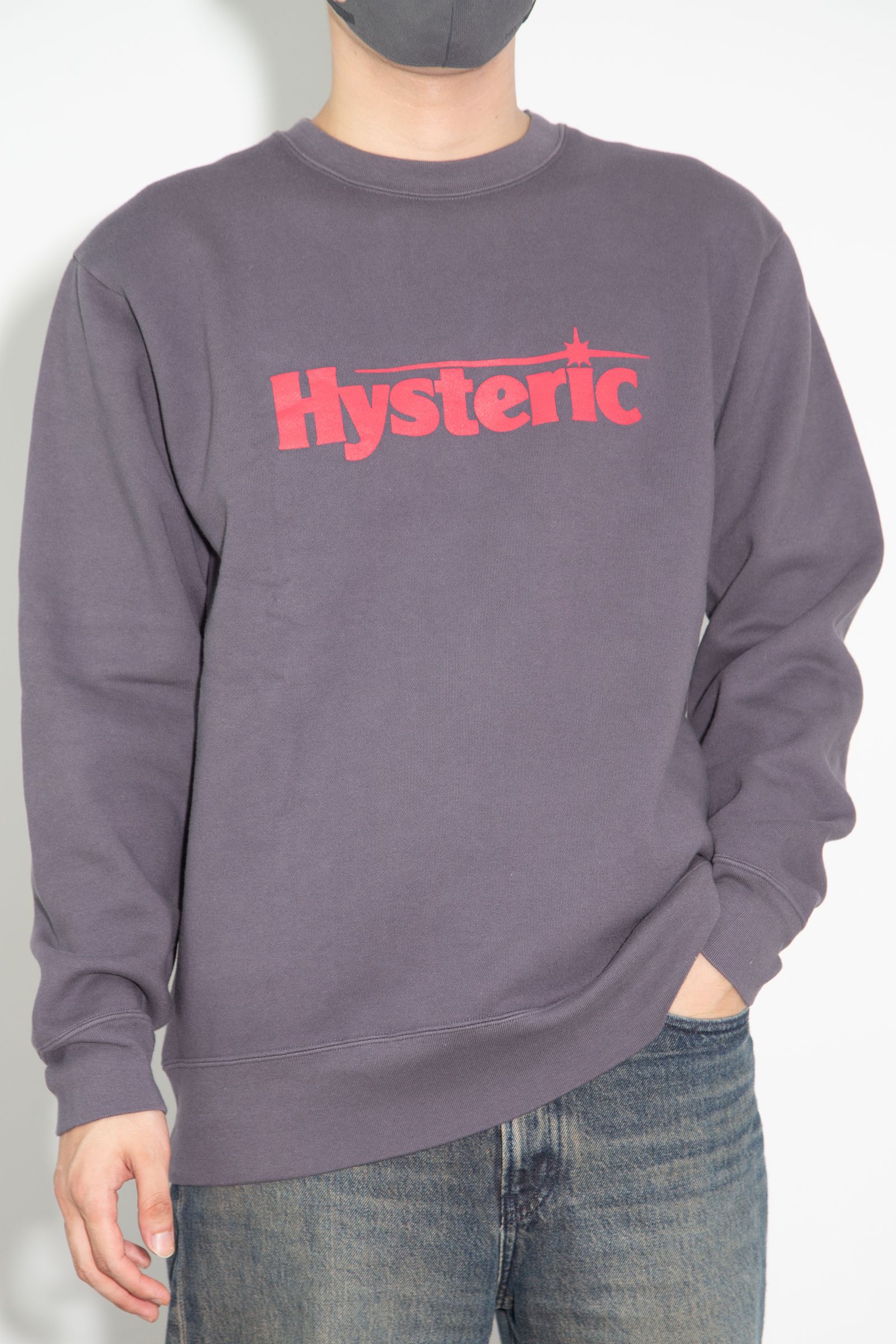 HYSTERIC GLAMOUR - [ラスト1点 サイズL] FLYING V スウェット