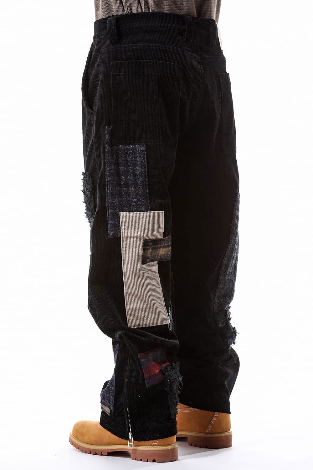 Patch Work Skater Pants