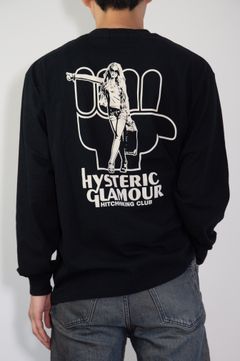 HYS HITCHHIKING CLUB Tシャツ / ブラック