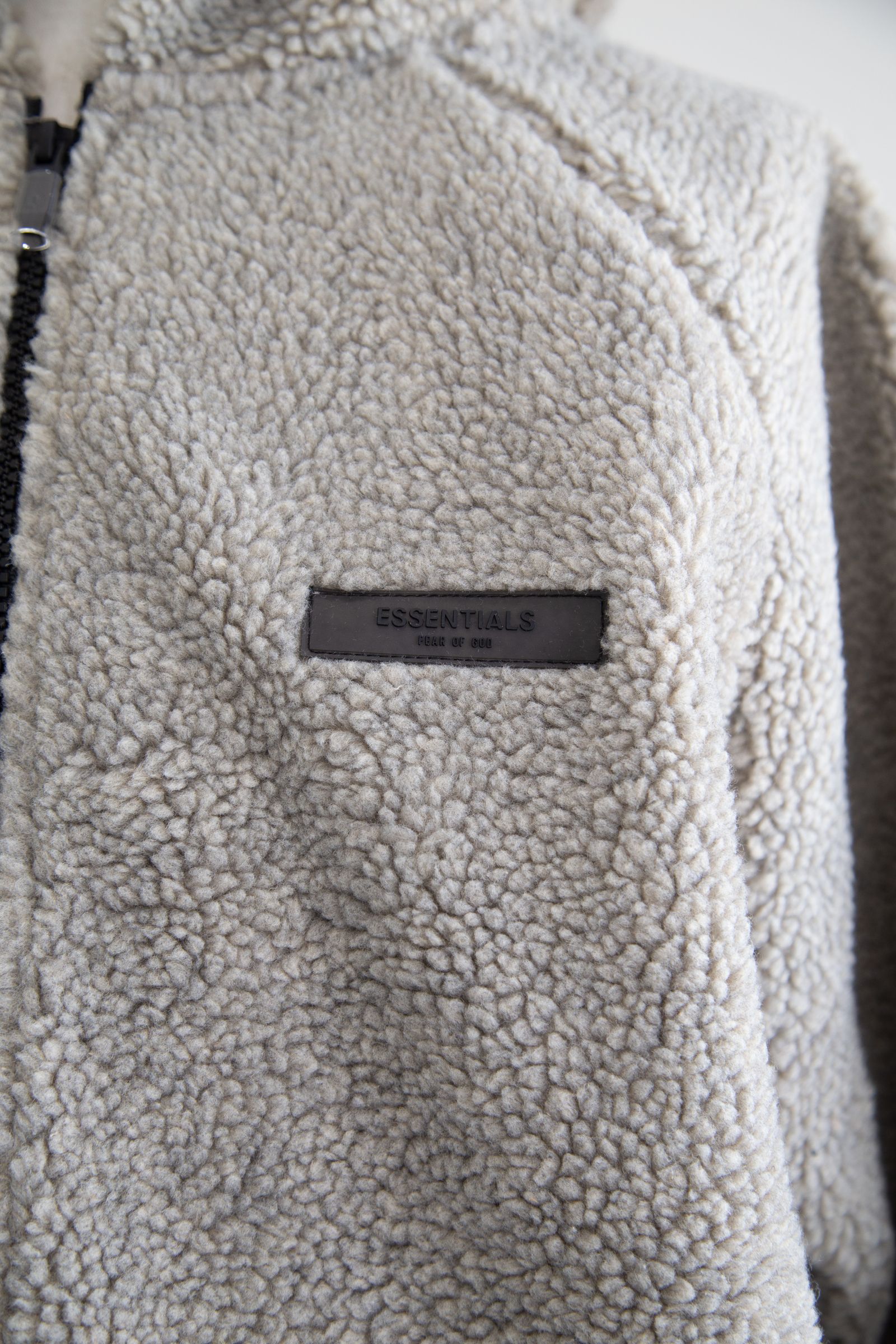 22FW FLEECE HALF ZIP HOODIE JACKET / ダークオートミール