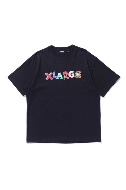 LETTERS S/S TEE / ブラック