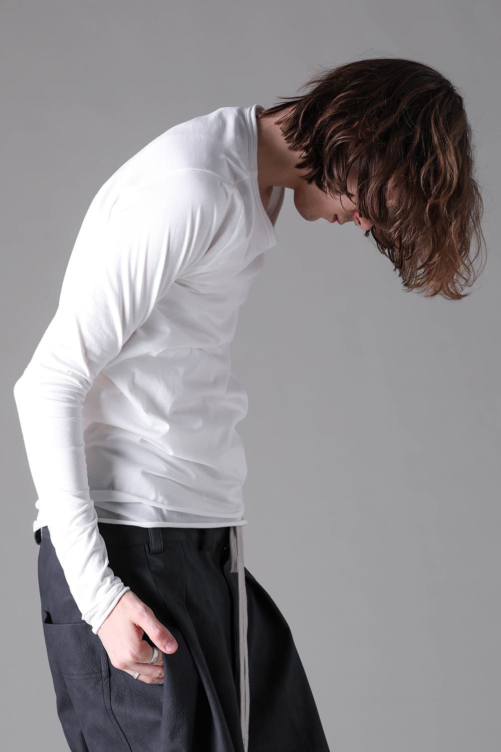 Layered Crew-Neck Log Sleeve