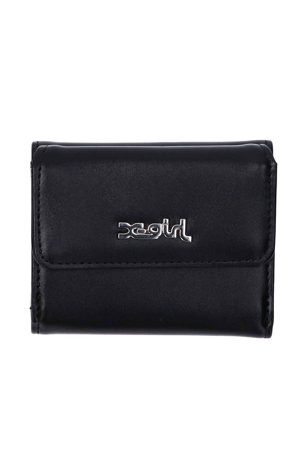 FAUX LTHR MINI WALLET / ブラック