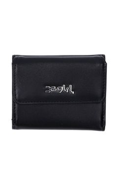 FAUX LTHR MINI WALLET / ブラック