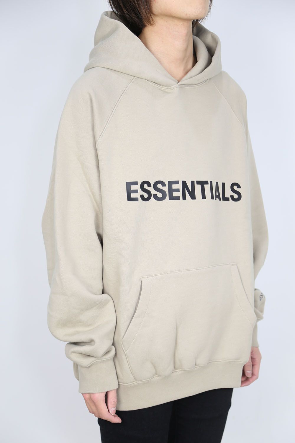 FRONT LOGO HOODIE / タン