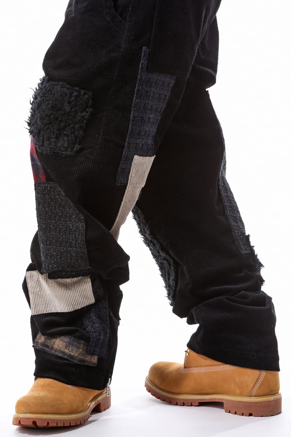 Patch Work Skater Pants