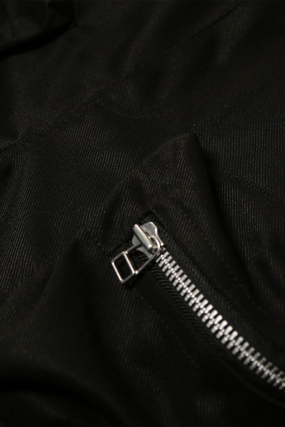 ツイル"モンスタータック"フレアバギーパンツ / Twill Tuck Flare Baggy Pants / ブラック / ag-10031-3