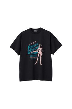 HYSTERIC BODY POWDER Tシャツ / ブラック