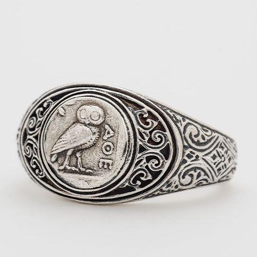 Gerochristo - Mediterranean Round Shape Ring / GR14 | Tempt
