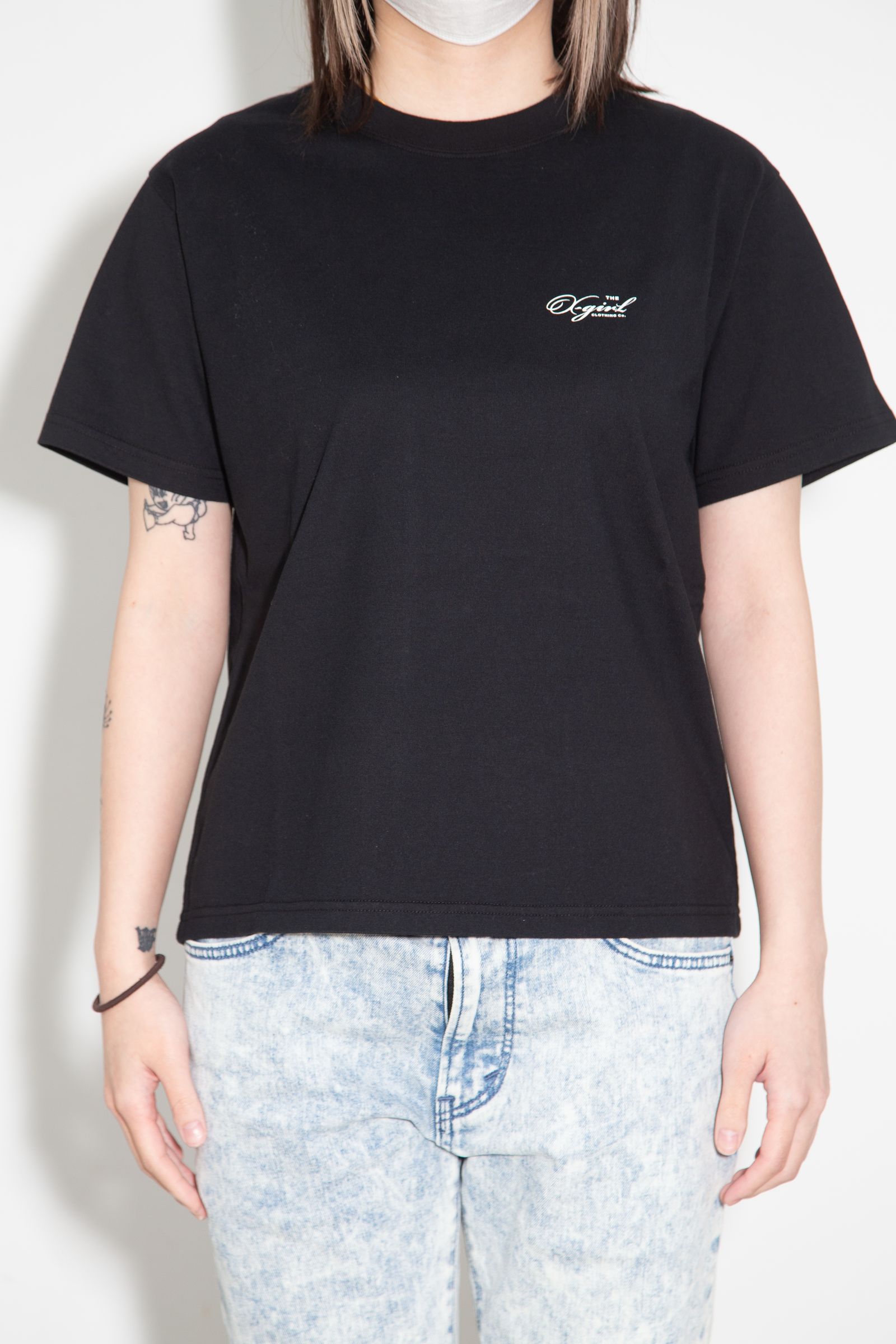 FACE RED LABEL S/S TEE / ブラック