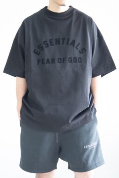 24SS FRONT LOGO SS TEE / ジェットブラック