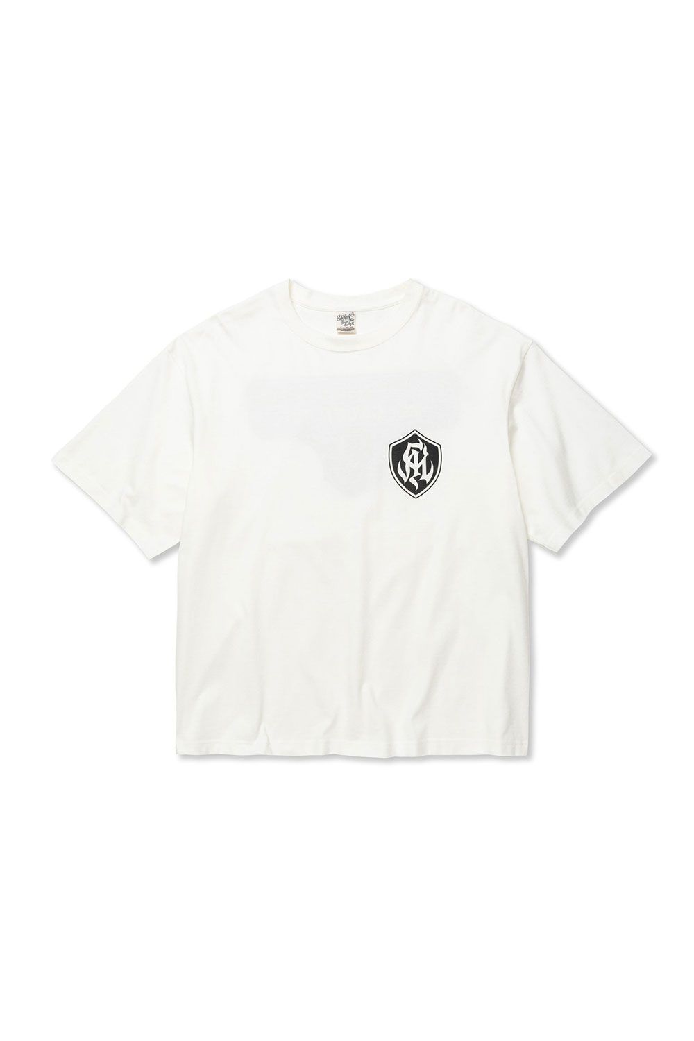CALEE - DROP SHOULDER S.V.D.S.H LOGO TEE ＜NATURALLY PAINT