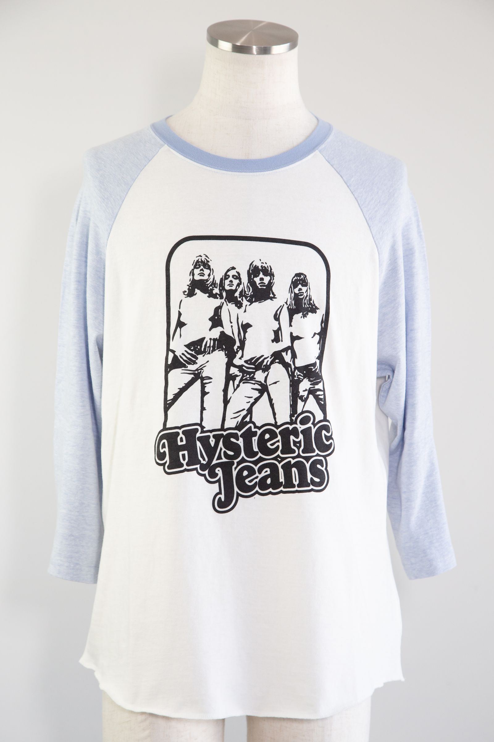HYSTERIC GLAMOUR　RAINBOW WOMAN 七分丈Tシャツ HYSTERIC GLAMOUR ヒステリックグラマー 22SS 02221CL10 RAINBOW