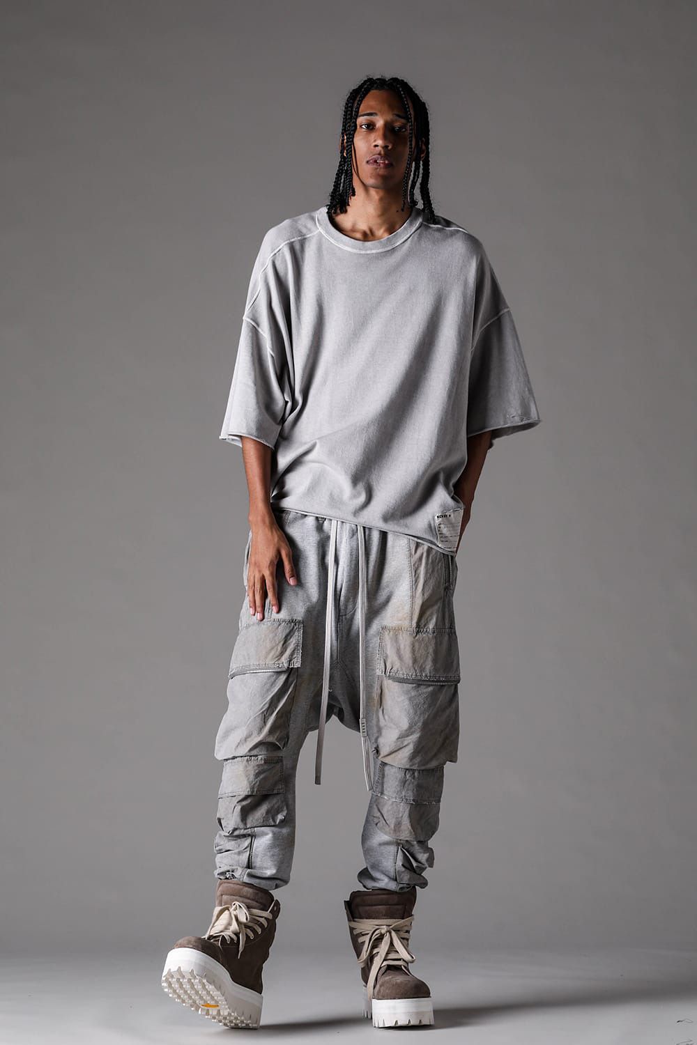 Vintage Cargo Sarouel Easy Pants
