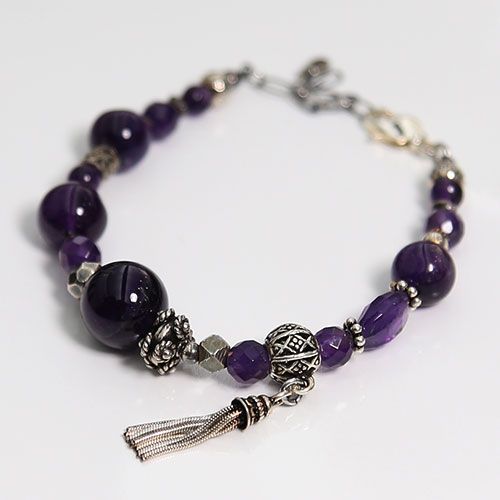 アメジストブレスレット A / AMETHYST BRACELET / A