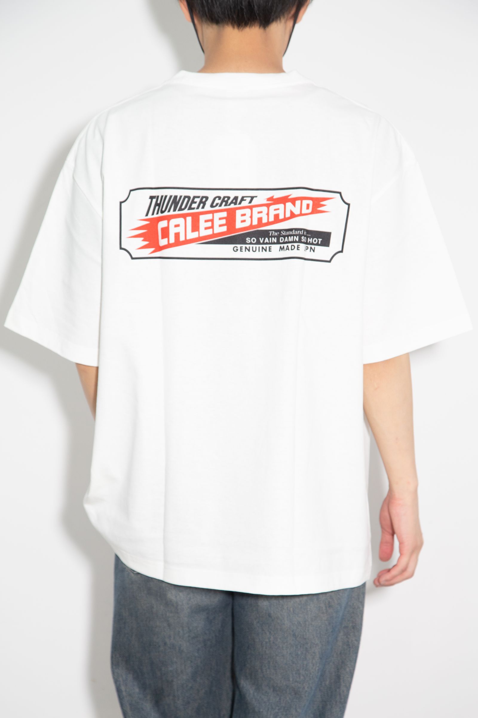VINTAGE TYPE THUNDER CRAFT POCKET TEE / ホワイト