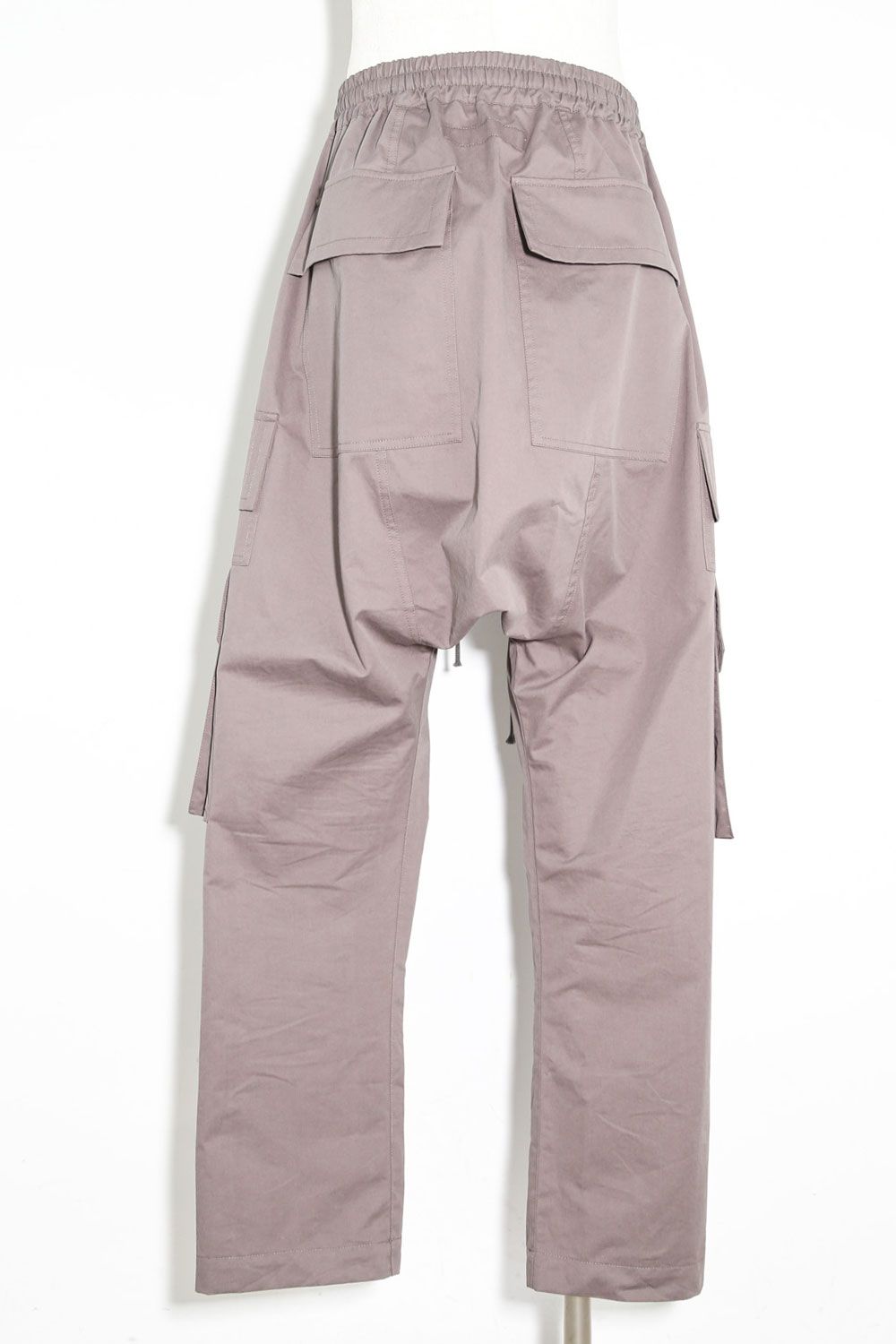 カーゴサルエルイージーパンツ / Front Zip Cargo Sarouel Easy Pants / グレー