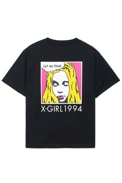 POP FACE S/S TEE / ブラック