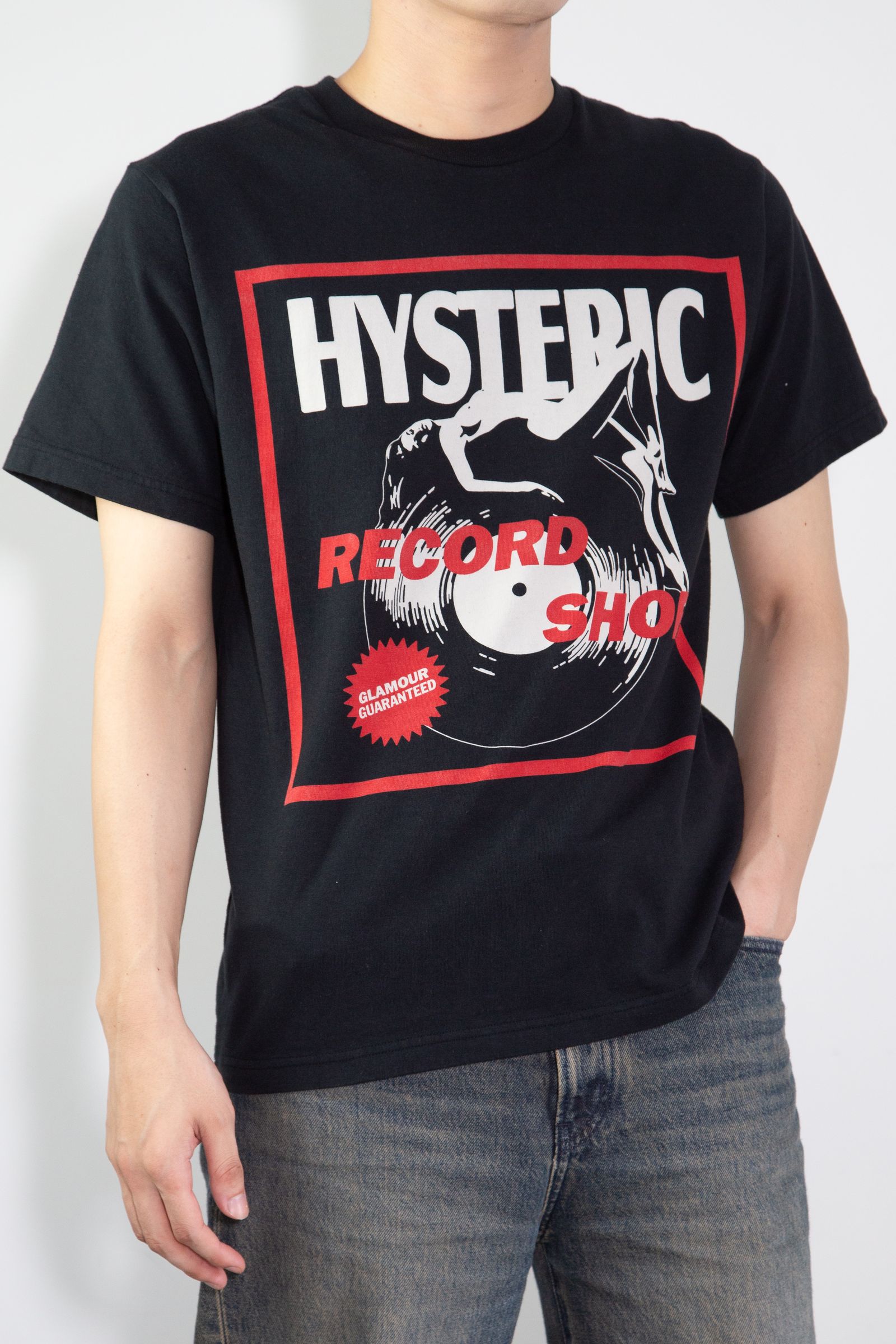 RECORD SHOP Tシャツ / ブラック