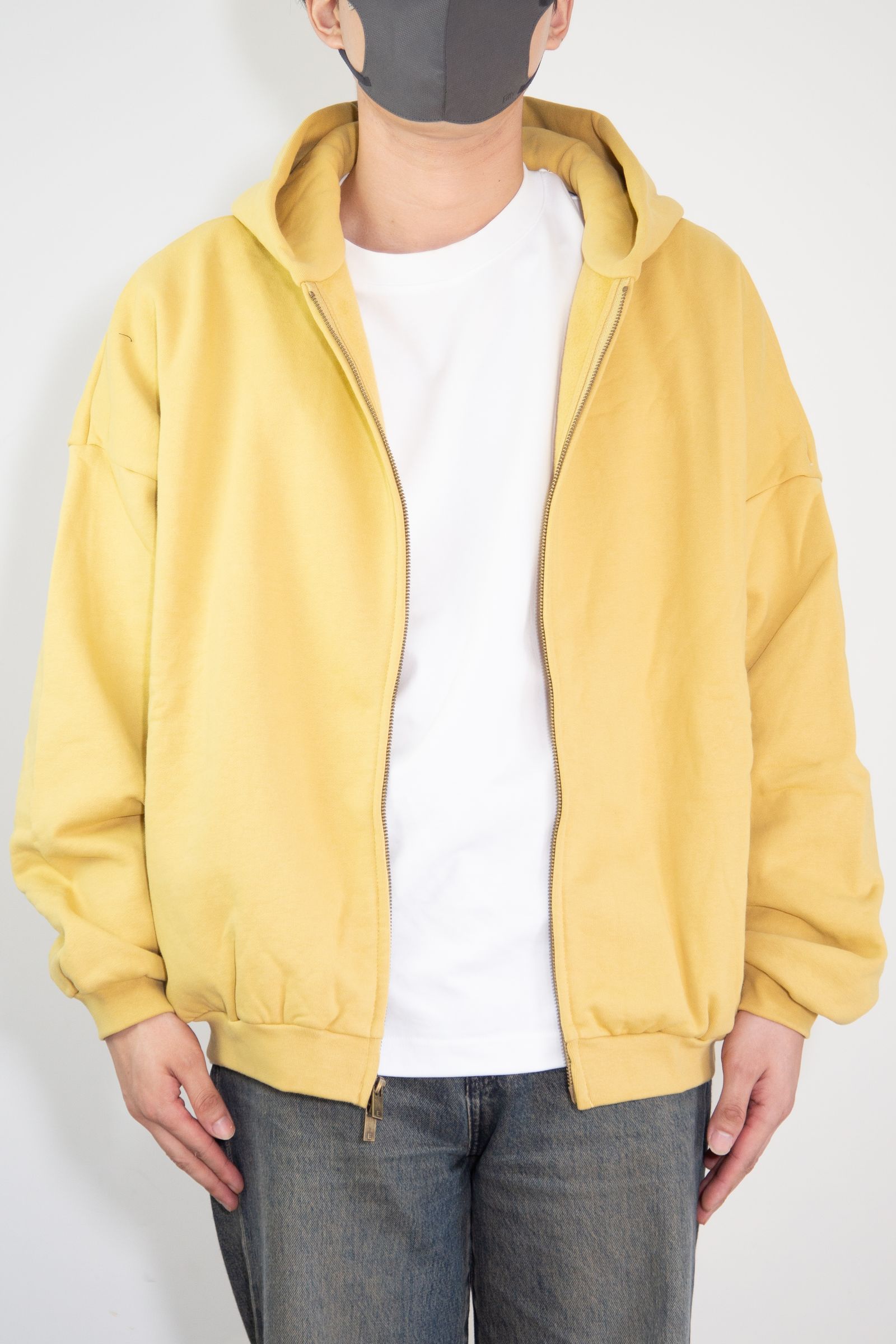 24FW HEAVY WEIGHT FULL ZIP HOODIE / アンバー
