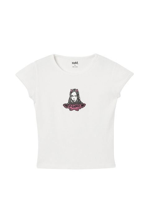 DEVIL FACE S/S BABY TEE / ホワイト