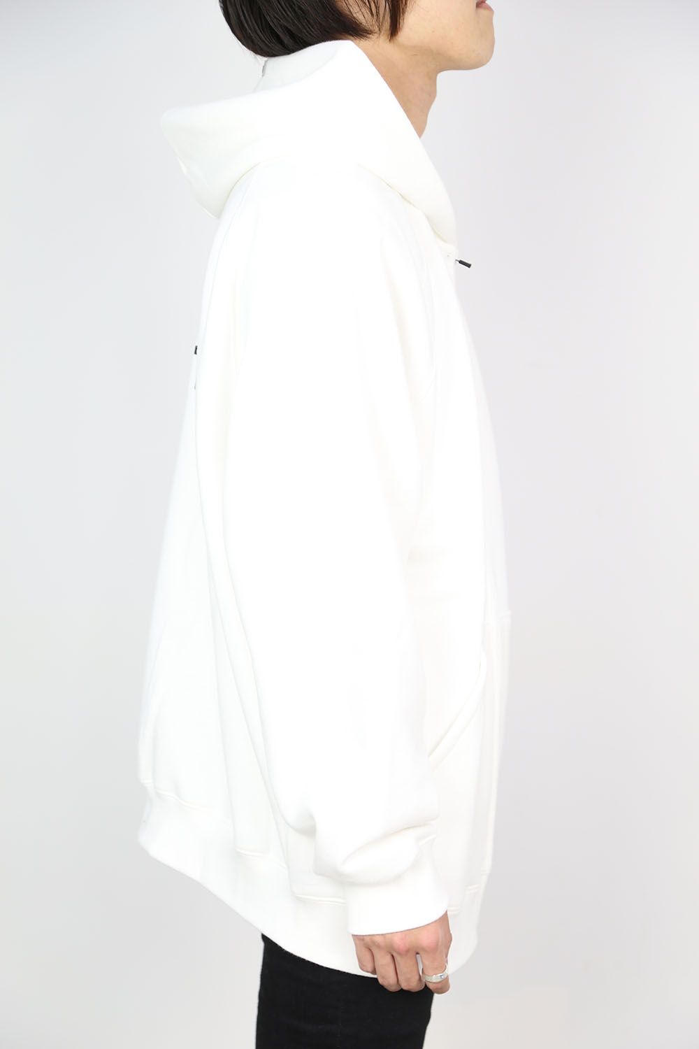 FULL ZIP HOODIE / ホワイト
