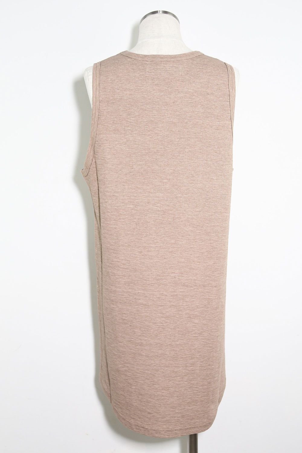 サーフニットロングタンクトップ / Surf Knit Long Tank Top / ベージュ / ag-6083-4