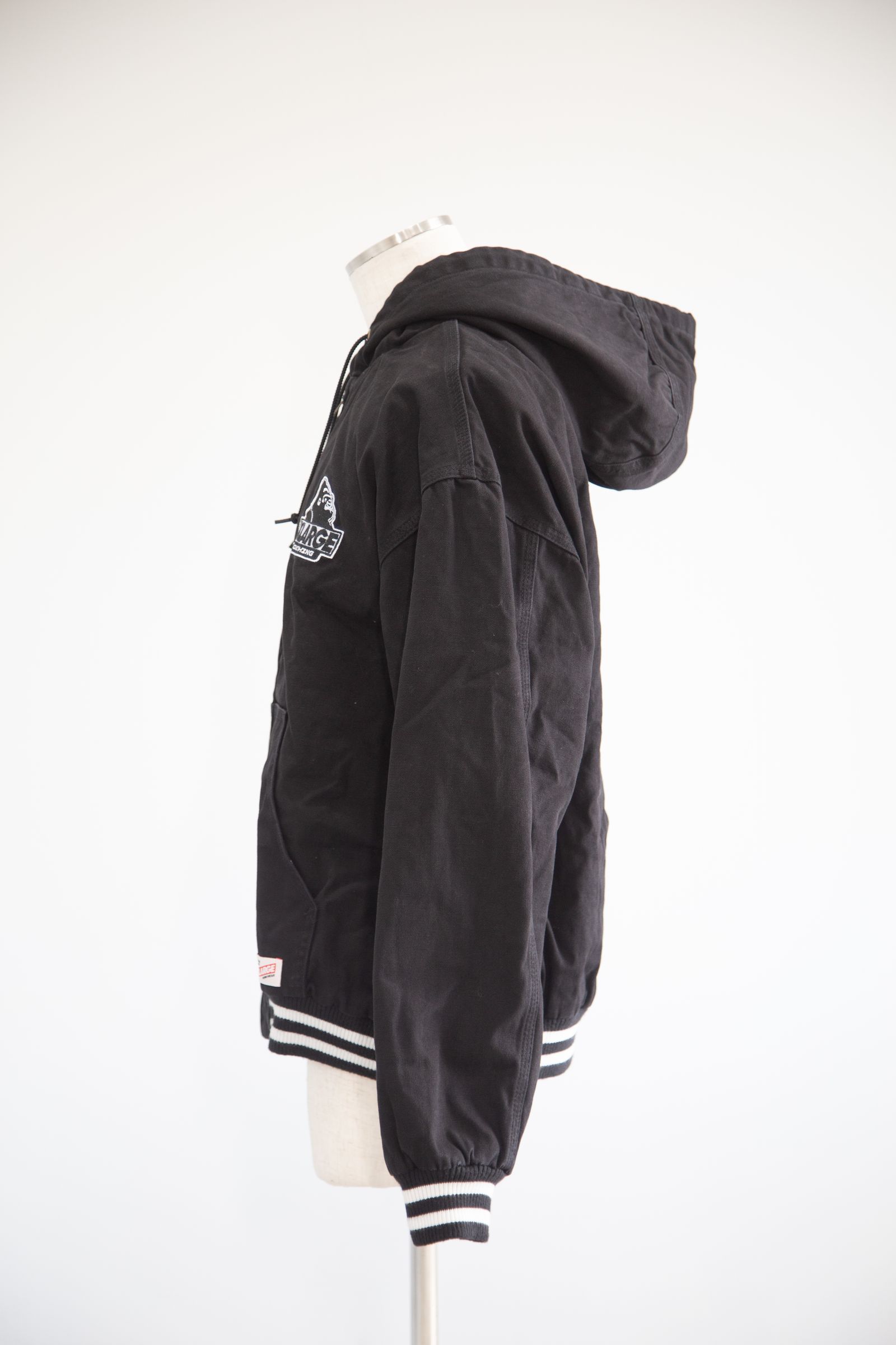 XLARGE - [ラスト1点 サイズL] OLD OG HOODED WORK JACKET / ブラック