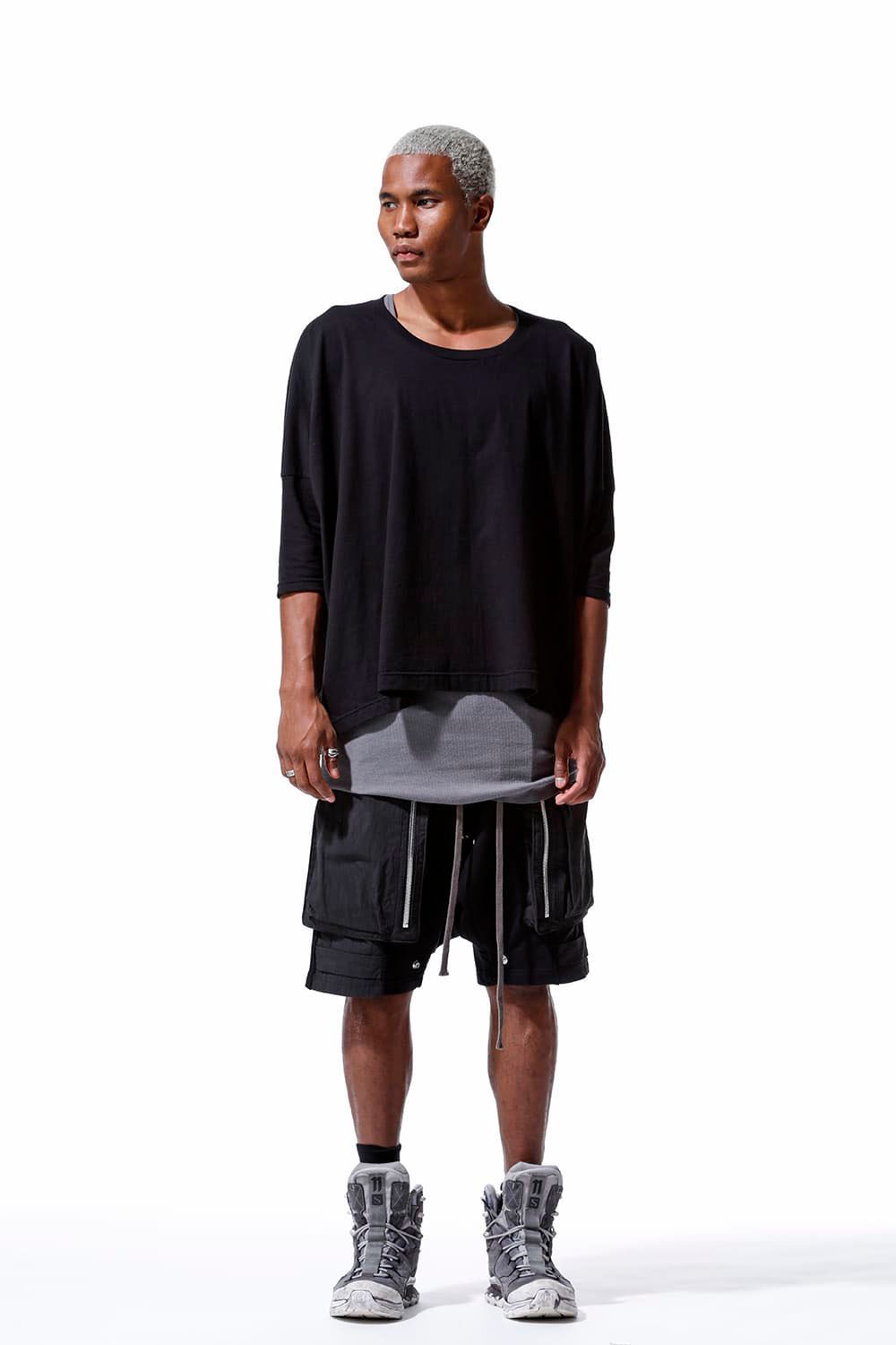 【国内買付】A.F ARTEFACT ドルマンTシャツ タイプA ロゴTシャツ A.F ARTEFACT / Type A Dolman Tee / Black - LAD MUSICIAN・A.F