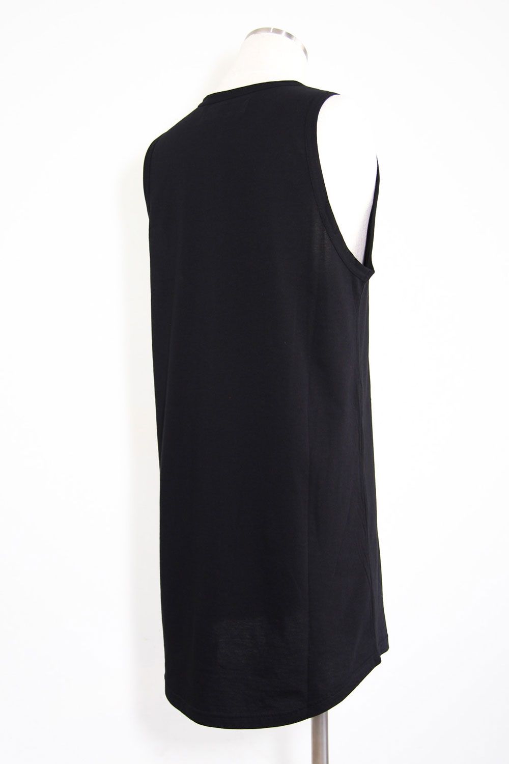 ロングタンクトップ / Long Tank Top / ブラック / ag-6083-1