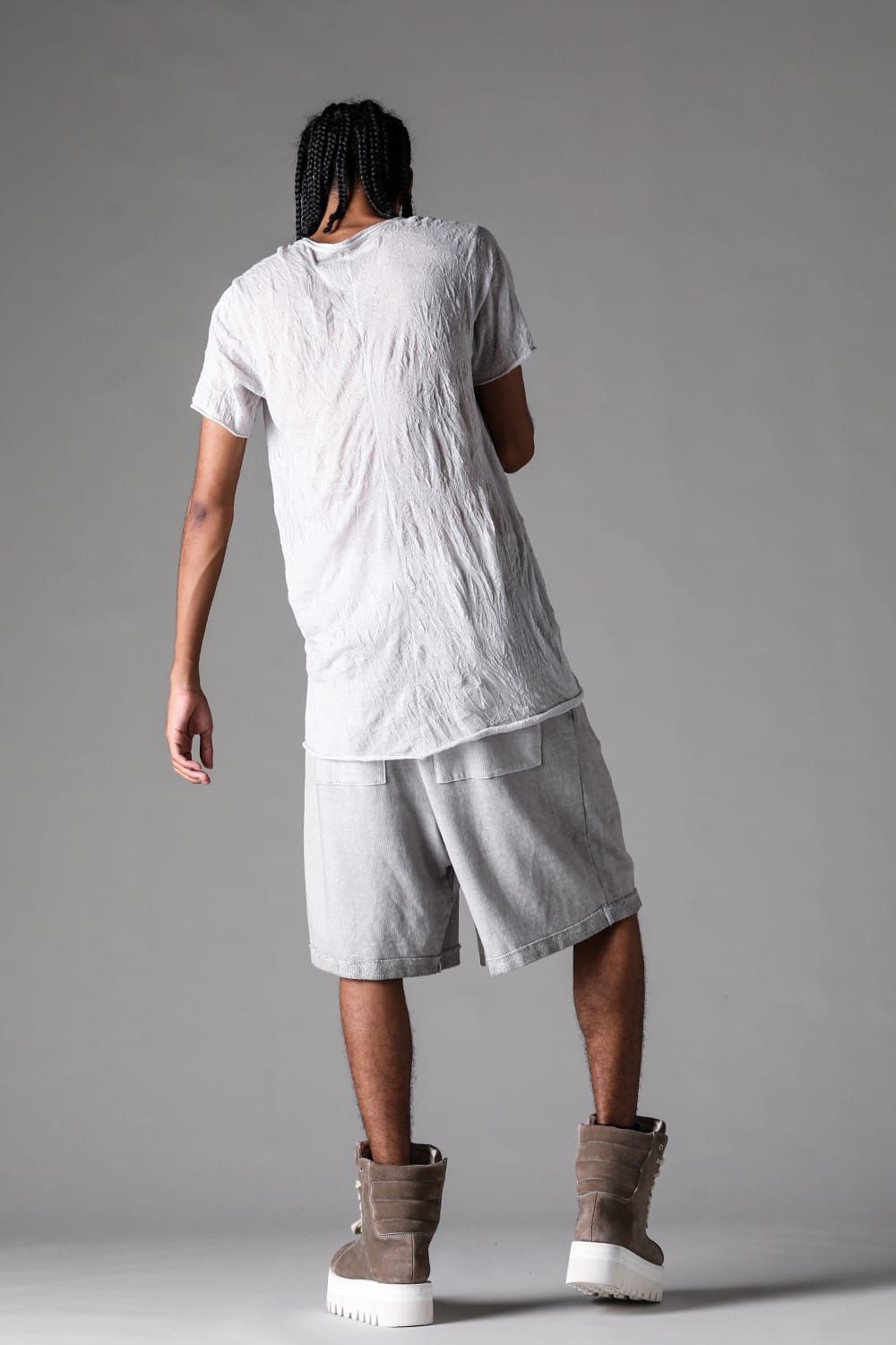 Sumi Dyed Wide Shorts