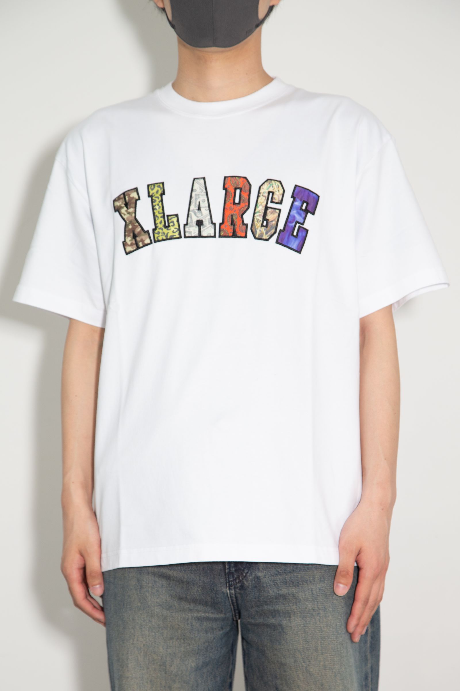 MIX LOGO S/S TEE / ホワイト