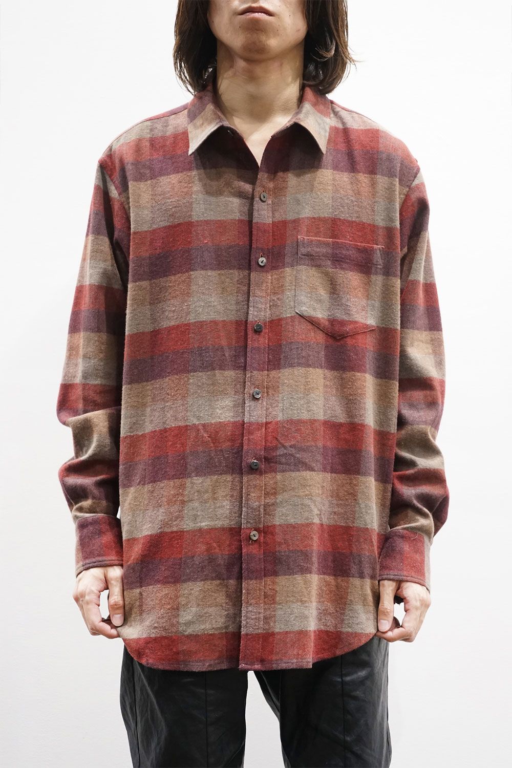 flannel dress shirt