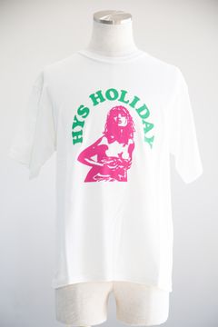 HYS HOLIDAY Tシャツ / ホワイト