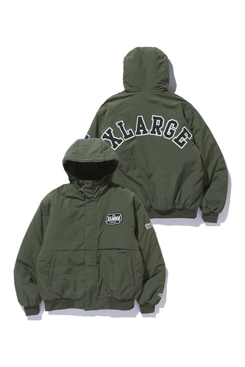 NYLON PUFFER JACKET / オリーブ
