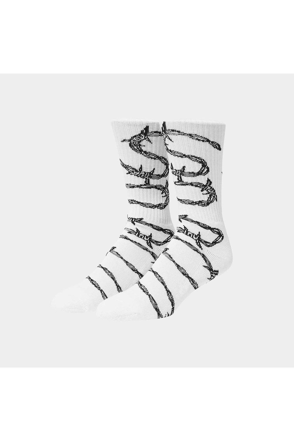 BARBED WIRE CREW SOCKS -