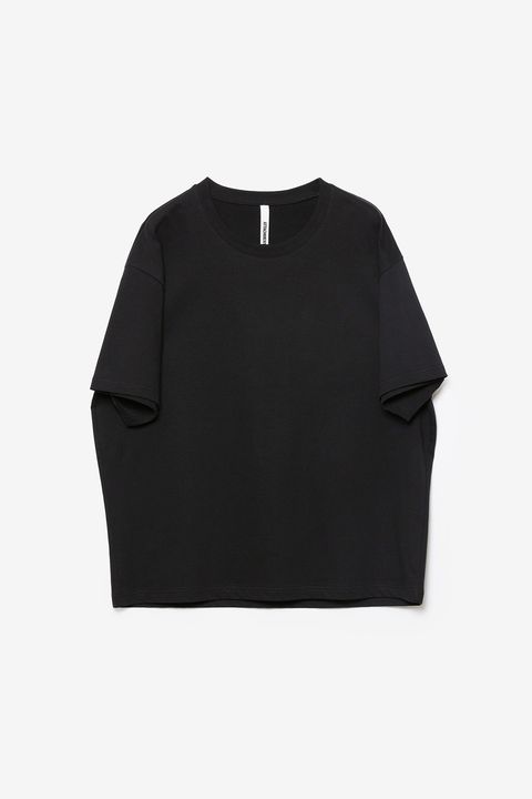 スヴィンジャージー ロゴ刺繍S/S Tシャツ / ブラック