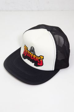 [購入は1人1点まで] BAD ASS FIRE LOGO メッシュキャップ / ブラック
