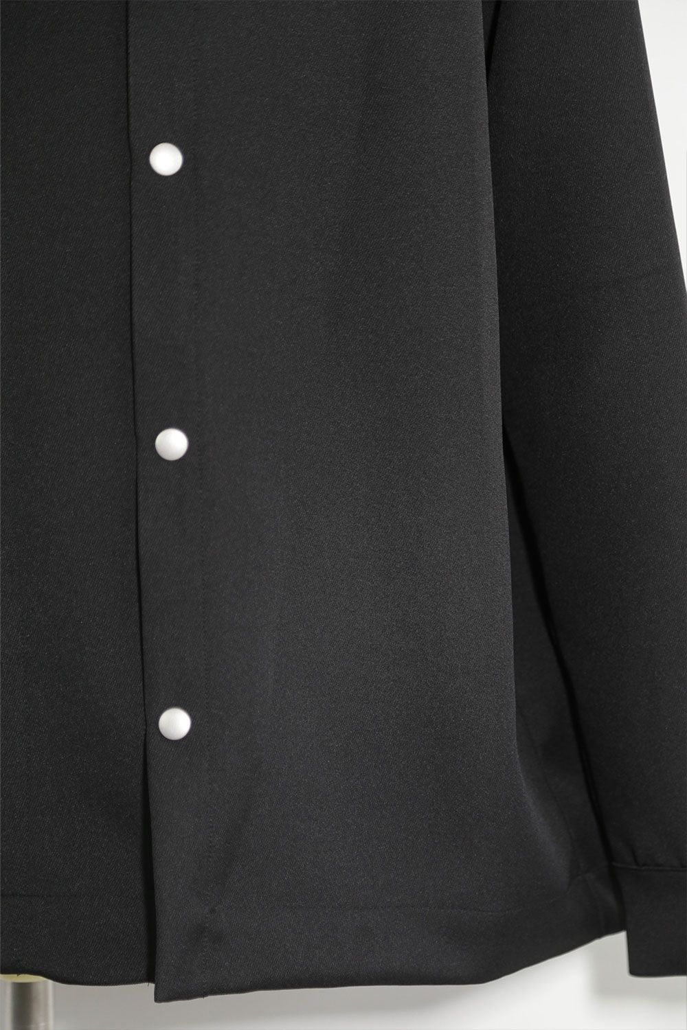 [ラスト1点 サイズ3] ツイードコンビシャツ / Tweed Combi Shirts / ブラック / ag-10084-2