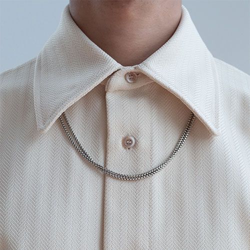 Box Double Chain Necklace / GN002