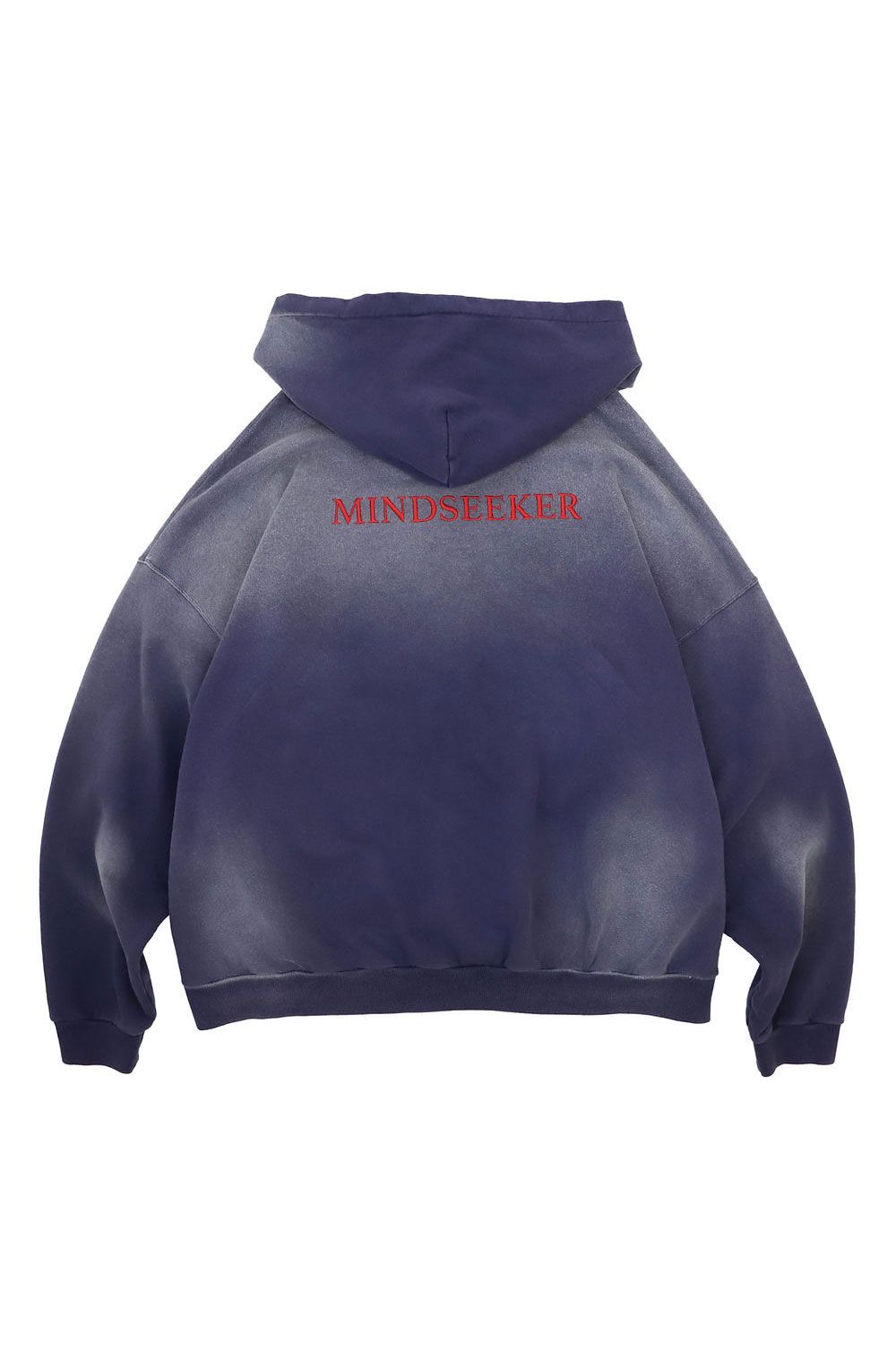 mindseeker - ［ラスト1点 サイズ1］MS Homme Logo Embroidery Zip Up Hoodie / ネイビー |  Tempt