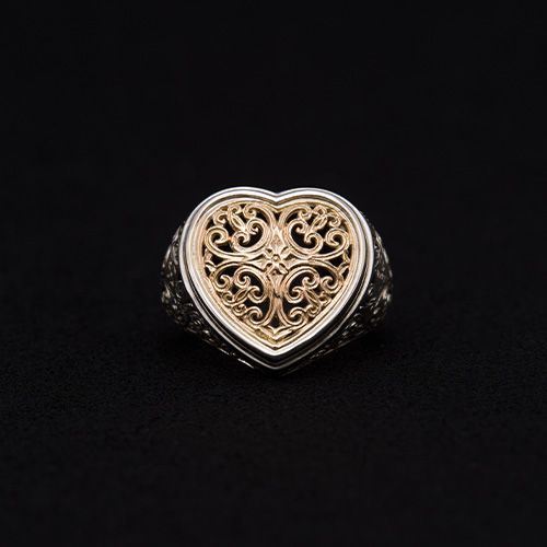 Mediterranean Heart Ring / GR100